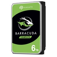 Seagate BarraCuda 6TB HDD 7200RPM SATA III 256MB Cache 3.5 Seagate BarraCuda 6TB HDD 7200RPM SATA III 256MB Cache 3.5